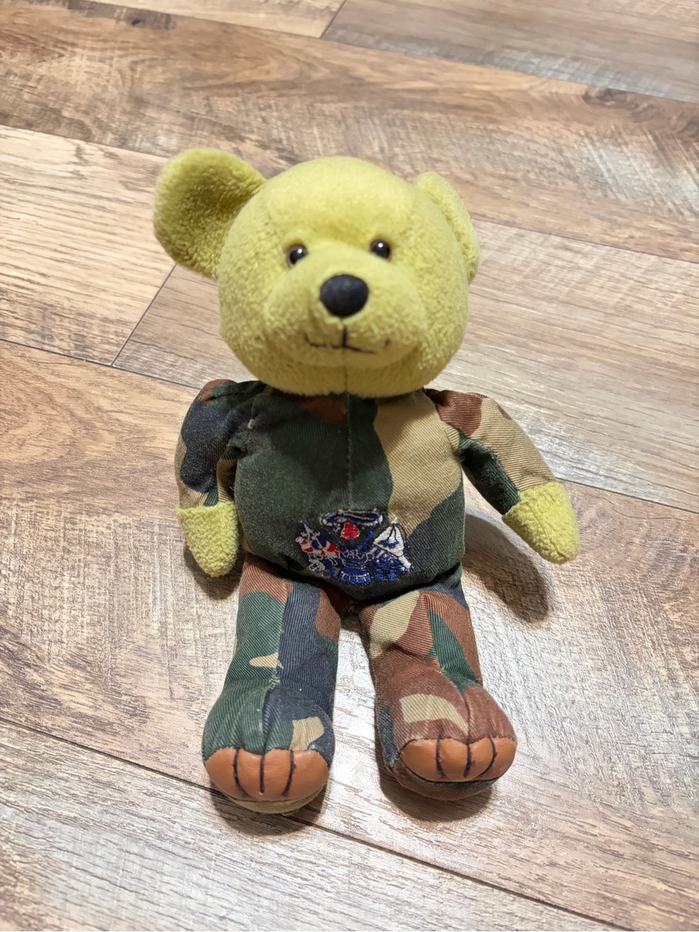 Plush Valor‎ DOD Teddy Bear No Tags In Honor of Our Heroes 9-1/2" US Army